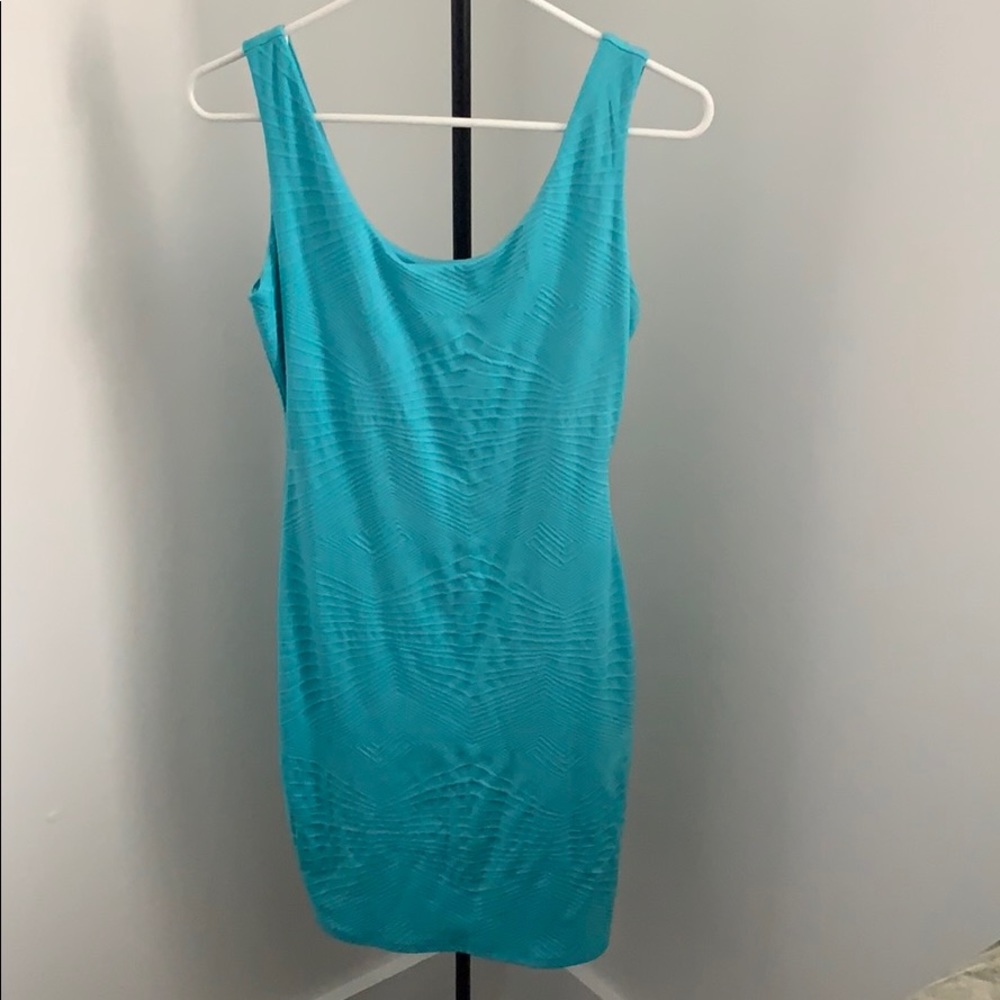 Bodycon Turquoise dress
